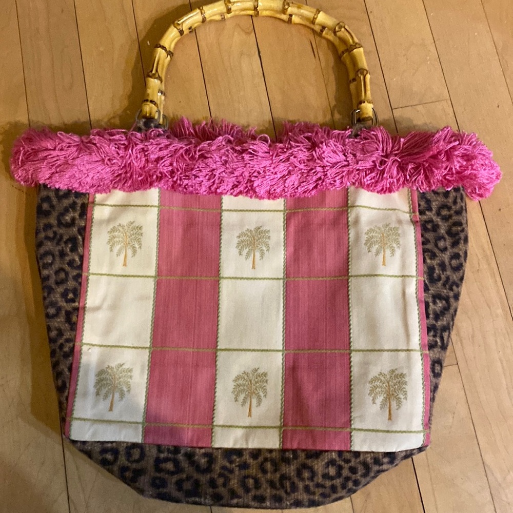 Tropical tote Palm Beach